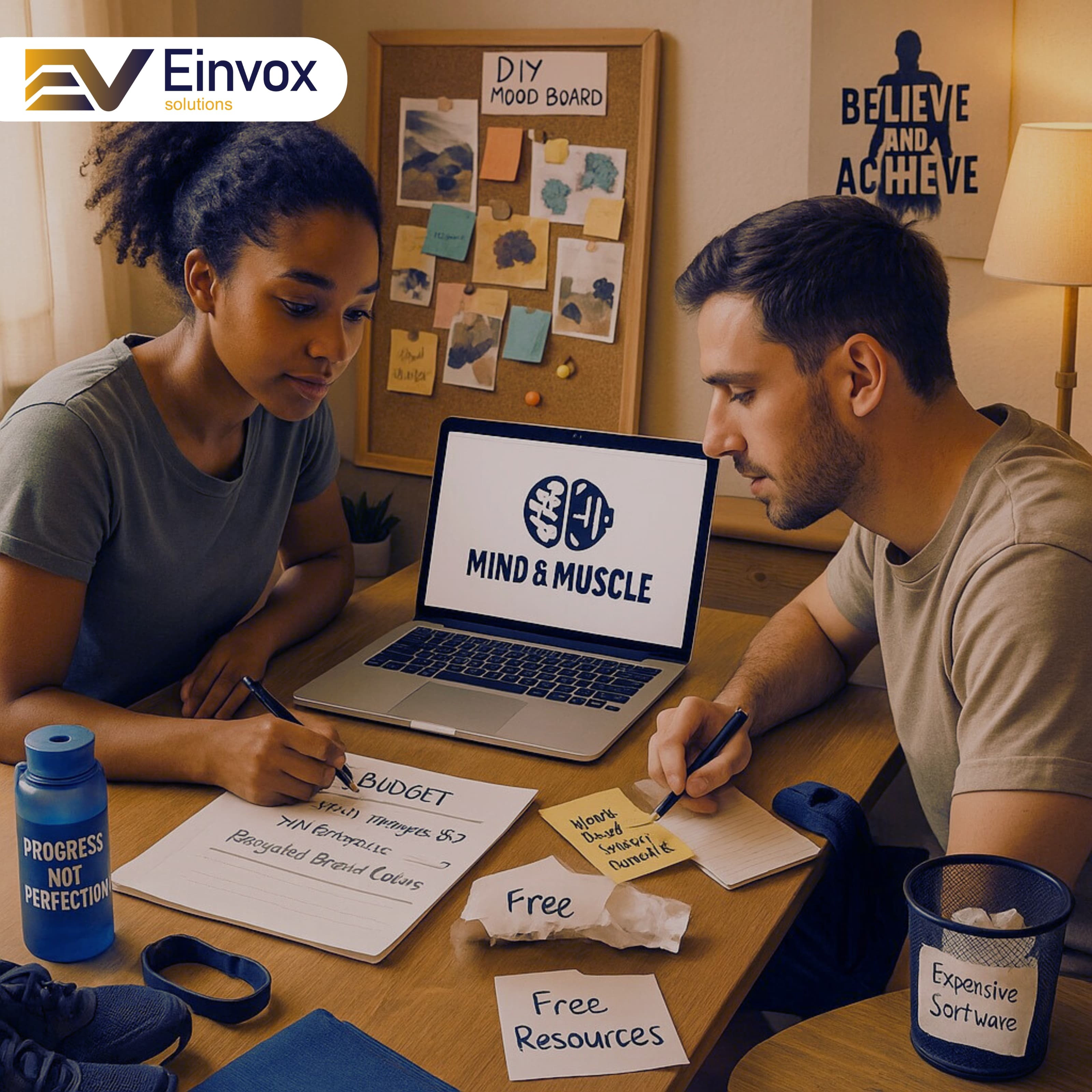 AI-generated logo design comparison showcasing NeuralDesign AI's 2025 tools for instant iteration, data-driven aesthetics, and ethical branding. Before-and-after examples highlight generative AI's impact on modern graphic design